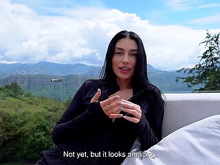 Miss Ary Entices Her Brother In Law To Join Her On Their Vacation For A Steamy Encounter, Ending In A Seductive Creampie