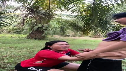 Ibu Tiri Dengan Anak Tiri Di Kebun Sawit