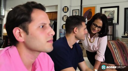 DP'd By Her Step Son And His Buddy!